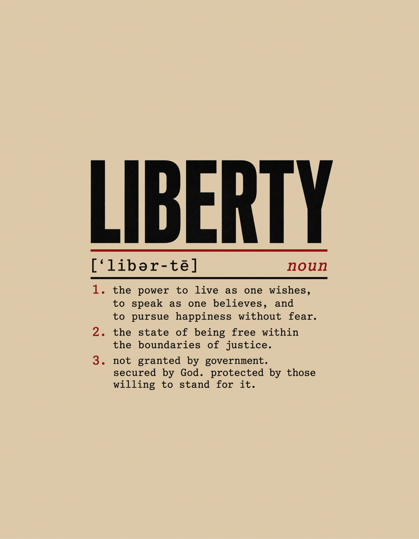 HOODIE - LIBERTY